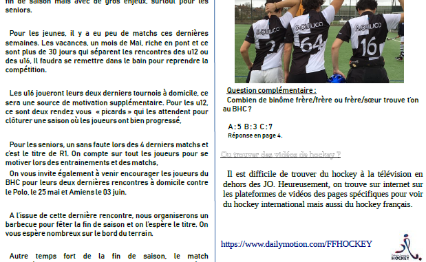 club rencontre bethune